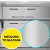 Lodówka HISENSE RF632N4WFE1 4D SkyLine No frost 200cm Czarna Wi-Fi ConnectLife Metal Tech Cooling Bezszronowa (No Frost) Pełny No Frost