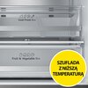 Lodówka HISENSE RF632N4WFE1 4D SkyLine No frost 200cm Czarna Wi-Fi ConnectLife Metal Tech Cooling Kolor / wykończenie boków Czarny
