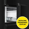 Lodówka HISENSE RF632N4WFE1 4D SkyLine No frost 200cm Czarna Wi-Fi ConnectLife Metal Tech Cooling Kolor / wykończenie frontu Czarny