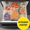 Lodówka HISENSE RT641N4AFE1 3D SkyLine No Frost 200cm Czarna Wi-Fi ConnectLife Metal Tech Cooling Wyświetlacz Zewnętrzny