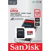 Karta pamięci SANDISK Ultra microSDXC 128GB + Adapter Adapter w zestawie Tak