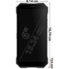 Smartfon DOOGEE S51 4/64GB 6" Czarny Aparat Tylny 12 Mpx + 2 Mpx, Przedni 8 Mpx