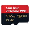 Karta pamięci SANDISK Extreme PRO microSDXC 512GB Klasa prędkości UHS-I / U3