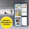 Lodówka SAMSUNG RB33B612ESA EF No frost 185.3cm Metaliczny grafit Bezszronowa (No Frost) Pełny No Frost