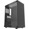Obudowa DARKFLASH DK100 Czarny Liczba zamontowanych wentylatorów 0