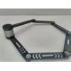 U Zapięcie rowerowe KRYPTONITE Kryptolok 610S Folding lock Składane Czarny Materiał Stal hartowana