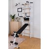 Drabinka gimnastyczna BENCHK 233W + Drążek / Poręcz / Ławka Materiał Stal