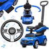 Jeździk SUN BABY Mercedes C-Class J05.040.1.3 Niebieski rączka Funkcja światła Nie