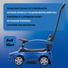 Jeździk SUN BABY Mercedes C-Class J05.040.1.3 Niebieski rączka Zasilanie 2 x AA