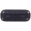 Powerbank GEMBIRD 20000 mAh 12W PB20-02 Czarny Pojemność nominalna [mAh] 20000