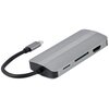 Hub GEMBIRD A-CM-COMBO8-02 USB Typu C, Pasywny Typ Pasywny