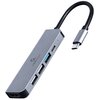Hub GEMBIRD A-CM-COMBO5-03 USB Typu C, Pasywny