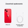Smartfon APPLE iPhone 14 128GB 5G 6.1" Czerwony Wyświetlacz 6.1", 2532 x 1170px, OLED, Super Retina XDR