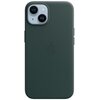 Etui APPLE Leather Case MagSafe do iPhone 14 Leśna zieleń