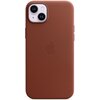 Etui APPLE Leather Case MagSafe do iPhone 14 Plus Umbra Model telefonu iPhone 14 Plus