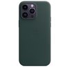 Etui APPLE Leather Case MagSafe do iPhone 14 Pro Max Leśna zieleń