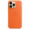 Etui APPLE Leather Case MagSafe do iPhone 14 Pro Max Pomarańczowy Seria telefonu iPhone