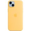 Etui APPLE Silicone Case MagSafe do iPhone 14 Plus Bladożółty