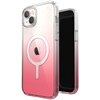 Etui SPECK Presidio Perfect-Clear Ombre MagSafe do Apple iPhone 14 Plus Przezroczysto-różowy