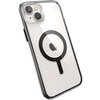 Etui SPECK Presidio Perfect-Clear Impact Geometry MagSafe do Apple iPhone 14 Plus Przezroczysto-czarny