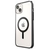 Etui SPECK Presidio Perfect-Clear Impact Geometry MagSafe do Apple iPhone 14 Plus Przezroczysto-czarny Seria telefonu iPhone