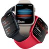 APPLE Watch 8 GPS + Cellular 45mm koperta ze stali nierdzewnej (grafitowy) + pasek sportowy (północ) Komunikacja WiFi