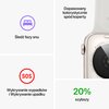 APPLE Watch SE 2gen GPS 40mm koperta z aluminium (księżycowa poświata) + pasek sportowy (księżycowa poświata) Wodoszczelność Tak