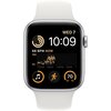 APPLE Watch SE 2gen GPS 44mm koperta z aluminium (srebrny) + pasek sportowy (biały) Komunikacja Bluetooth