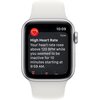 APPLE Watch SE 2gen GPS 44mm koperta z aluminium (srebrny) + pasek sportowy (biały) Kompatybilna platforma iOS