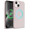 Etui CRONG Color Cover Magnetic MagSafe do iPhone 14 Plus MagSafe Piaskowy róż