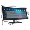 Monitor LENOVO ThinkVision P40w-20 39.7" 5120x2160px IPS Przeznaczenie Do domu i biura