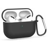 Etui na słuchawki TECH-PROTECT Icon Hook do Apple Airpods Pro 1/2 Czarny