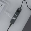 Stacja dokująca SAVIO AK-57 4w1 USB Typu C, Pasywna Szary Dodatkowe informacje Plug&Play