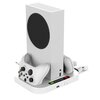 Podstawka chłodząco - ładująca FROGGIEX do Xbox Series S Biały Funkcja produktu Ładowarka do kontrolerów