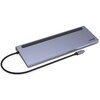 Hub UNITEK D1022B 11w1 USB Typu C, Pasywny Interfejs USB Typu C