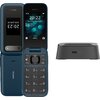 Telefon NOKIA 2660 Flip Niebieski + Stacja ładująca