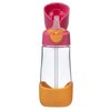 Butelka B.BOX BB00441 Różowo-pomarańczowy Materiał wykonania Tworzywo sztuczne