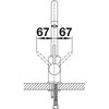 Bateria BLANCO Mida 526649 Czarny mat Rodzaj baterii Jednodźwigniowa