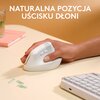 Mysz LOGITECH Lift For Mac Biały Komunikacja z komputerem Bezprzewodowa