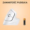 Mysz LOGITECH Lift For Mac Biały Programowalne przyciski Tak