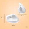 Mysz LOGITECH Lift For Mac Biały Rodzaj zasilania Bateryjne