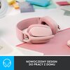Słuchawki LOGITECH Zone Vibe 100 Bezprzewodowe, Nauszne Różowy Bezprzewodowe Tak