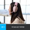 Słuchawki LOGITECH Zone Vibe 100 Bezprzewodowe, Nauszne Różowy Dźwięk przestrzenny Nie