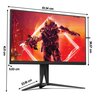 Monitor AOC Agon AG275QZN 27" 2560x1440px 240Hz 0.5 ms [MPRT] Przeznaczenie Dla gracza