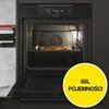 Piekarnik HAIER HWO60SM2F3BH Elektryczny Czarny A+ Funkcje Sterowanie smartfonem, Grill (opiekacz), Termoobieg