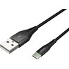 Kabel USB - USB-C NATEC Prati 1 m Czarny Długość [m] 1