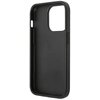 Etui GUESS Saffiano Stripes do Apple iPhone 14 Plus Czarny Model telefonu iPhone 14 Plus