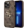 Etui GUESS 4G Big Metal Logo do Apple iPhone 14 Pro Max Brązowy