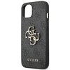 Etui GUESS 4G Big Metal Logo do Apple iPhone 14 Szary Dominujący kolor Szary