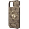 Etui GUESS 4G Big Metal Logo do Apple iPhone 14 Brązowy Dominujący kolor Brązowy